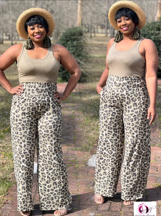 Olive Leopard Set